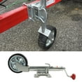 thumbnail image 4 of Vérin de Langue de Remorque Pivotant à Double Roue 1500 Lbs, Capacité en Acier avec Maniabilité Pratique et Facile pour ATV UTV Yachts RVs, 4 of 7