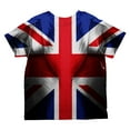 thumbnail image 2 of Halloween Union Jack British Flag Superhero Costume All Over Toddler T Shirt Multi 6T, 2 of 2