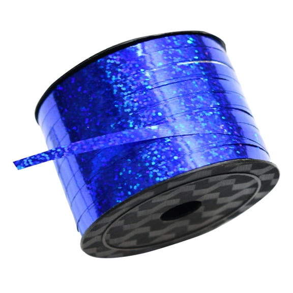 100 Yards Curling Ribbon,0.5cm Shiny Crimped Ribbon Roll, Balloon String for Gift Wrapping,Birthday Party, Wedding Decor,Balloon Ties,Craft Projects(1pcs)