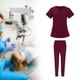 thumbnail image 4 of Enfermería Scrub Set Top Pantalones Transpirable Trabajo Uniforme para Enfermera Yoga Jogger, 4 of 5