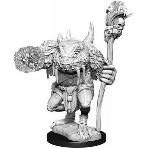 Green Slaad Nozurs Marvelous Miniatures D&D Unpainted Miniatures WizKids