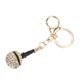 thumbnail image 1 of Keyring de Micrófono, Llavero de Micrófono de Oro Black Multifuncional Para Bolsos, 1 of 7