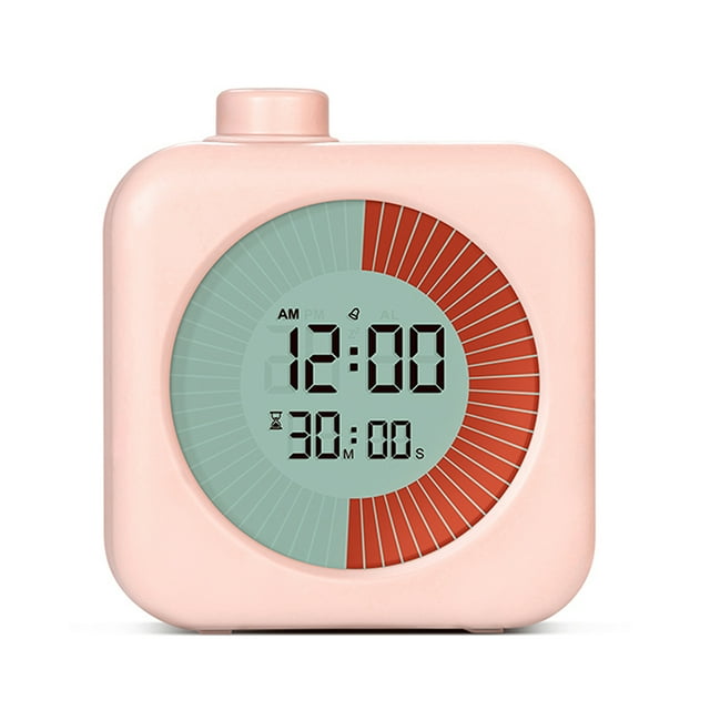 Digital Productivity Timer Visual Count Up/Down Function Alarm Clock Snooze Setting Sound Reminder Kids Time Management Tool for Testing Exercise Game Teaching Learning Kitchen