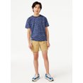 thumbnail image 2 of Free Assembly Boys Wavy Print T-Shirt, Sizes 4-18, 2 of 5