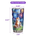 thumbnail image 5 of Happy New Year Mastiff Family Cheer Winter Midnight Firework 20oz Stainless Steel Tumbler Insulated Cup with Lid Shibas Dog Lovers Gifts Idea - 02025, 5 of 5