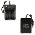 thumbnail image 1 of Chargeur de Pile Intelligent USB, Pile Rechargeable USB, 4 Fentes pour Pile Rechargeable à la Maison, 1 of 8