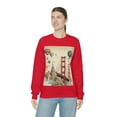 thumbnail image 6 of San Francisco Urban Wanderlust Unisex Heavy Blend Crewneck Sweatshirt, 6 of 9