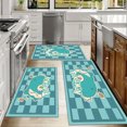 thumbnail image 6 of Kitchen Rugs Sets of 3 Non Slip Washable Kitchen Mats for Floor, Kitchen Runner Rug, Floor Mat Carpet for Entryway, Laundry, Sink, 6 of 12