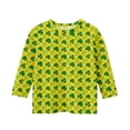 thumbnail image 4 of XQYLOS St 𝖯atricks Day Shirt for Girls Long Sleeve Cute Graphic Outfits Teens Kids Irish Shamroc𝗄 Clothes, 4 of 5