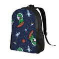 thumbnail image 2 of Easygdp Dinosaur Astronaut Space Surfing Mochila Versátil y Elegante: Comodidad, Almacenaje y Durabilidad para la Universidad, Trabajo, Viajes y Uso Diario, 2 of 8
