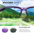 thumbnail image 4 of Gafas de Sol Deportivas Xagger para Niños y Jóvenes con Lentes Polarizadas y Montura TR90, 4 of 6