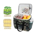 thumbnail image 2 of FORMRS Insulated Cooler Bag 24 Cans Capacity Soft Leakproof Lunch Box with Side Pockets, Green Forest Scene, 2 of 7