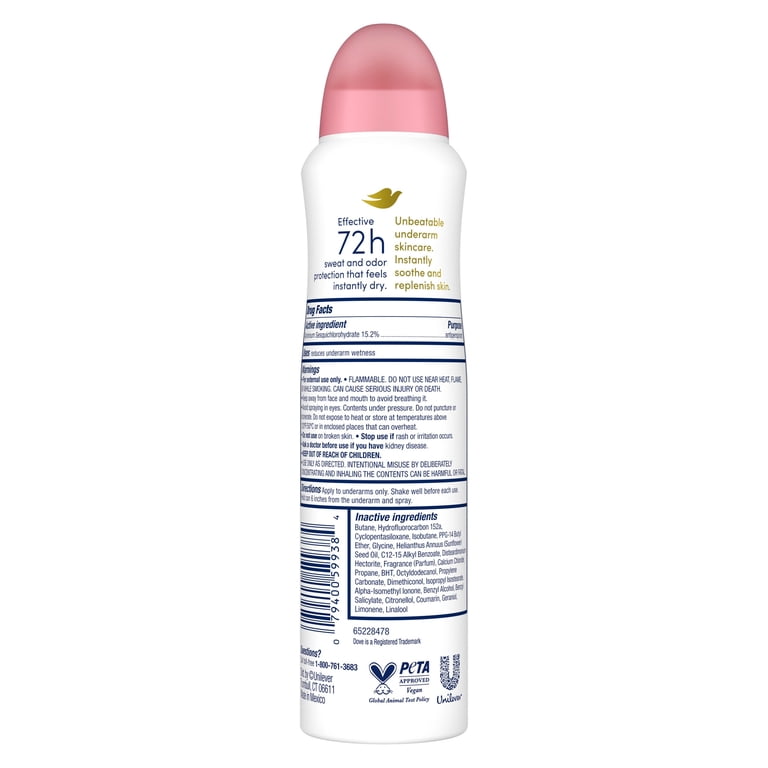 Dove Advanced Care Powder Soft Antiperspirant Dry Spray photo 8