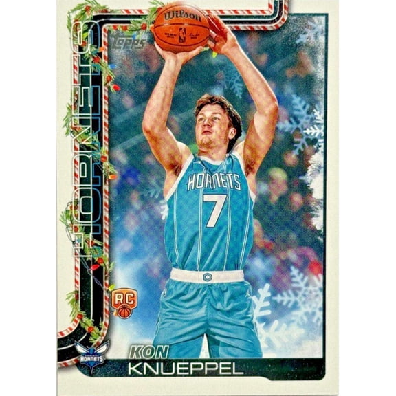 NBA 2025-26 Topps Holiday Basketball  Kon Knueppel H164 [Rookie]