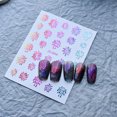 thumbnail image 1 of Teissuly Nail Art Stickers For Women Fireworkes Three-dimensional Lasers Colorful Flame Glue Nail Stickers DIY Nail Design Decoration Teissuly WER202401220437, 1 of 2