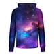 thumbnail image 5 of Ceisia Purple-Blue Nebula Print Hooded Top Men's Slim Fit Long Sleeve UV Protective Face Mask Shirt Orange L Gifts, 5 of 5