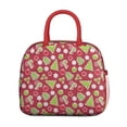 thumbnail image 2 of Womens Red Christmas Decoration Pattern Lunch Box for Work,Insulated Lunch Bag for Women,Loncheras Para Mujer,Leakproof Adult Lunch Bag for Work,Beach,Travel,Picnic,Camping, 2 of 7