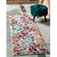 thumbnail image 3 of Unique Loom 3142223 2 ft. 2 in. x 6 ft. Champagne Chromatic Runner Rug, Multi Color, 3 of 7