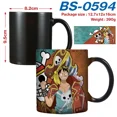 thumbnail image 1 of One Piece Surrounding High Temperature Color Changing Ceramic Mug Porcelain Cup One Piece Cartoon Anime Tea Cup Coffee Cup, 1 of 5