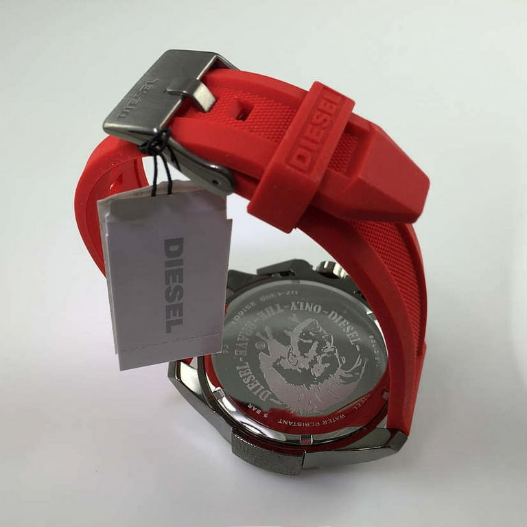 Chronograph Strap Red Ironside Diesel Men\'s DZ4388 Watch