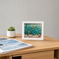thumbnail image 4 of Adult Craft Kit Ocean Resin Art Kit 10X8 Inch Shadow Box Frame with Crushed Glass Sea Shell Supplies for Coastal Wall Decor Home Beach Decor Summer Decorations, 4 of 7