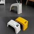 thumbnail image 2 of Tabourets de Salle de Bain Légers Repose-Mains et Tabourets de Maison Tabouret Repose-Pieds Tabouret Trépied Tabourets avec Protubérances et Support Tabourets de Maison Beige, 2 of 9