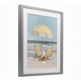 thumbnail image 2 of Stupell Industries Contemporary Yellow Chairs Beach Relaxation Gray Framed Print Under Glass, 13 x 16, by Sisi and Seb, 2 of 8