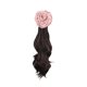 thumbnail image 4 of Clip de extensión de cabello de cola de caballo | Bouffant sintético grande y voluminoso ondulado | Aspecto natural realista | Fácil de usar | Trenzable | Para las mujeres y las niñas | 1 Pieza, 4 of 4