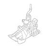 Genuine OE Mazda Shifter Assembly - BBM7-46-100F