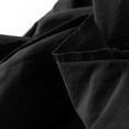 thumbnail image 6 of HOOMEUMY Men's Shorts Summer Solid Color Comfy Lightweight Elastic Waist Baseball Basketball Short Pants with Pockets Black S, 6 of 7