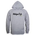 thumbnail image 1 of W Republic Products 558-341-HGY-04 Michigan Technological University Script Hoodie, Heather Grey - Extra Large, 1 of 1