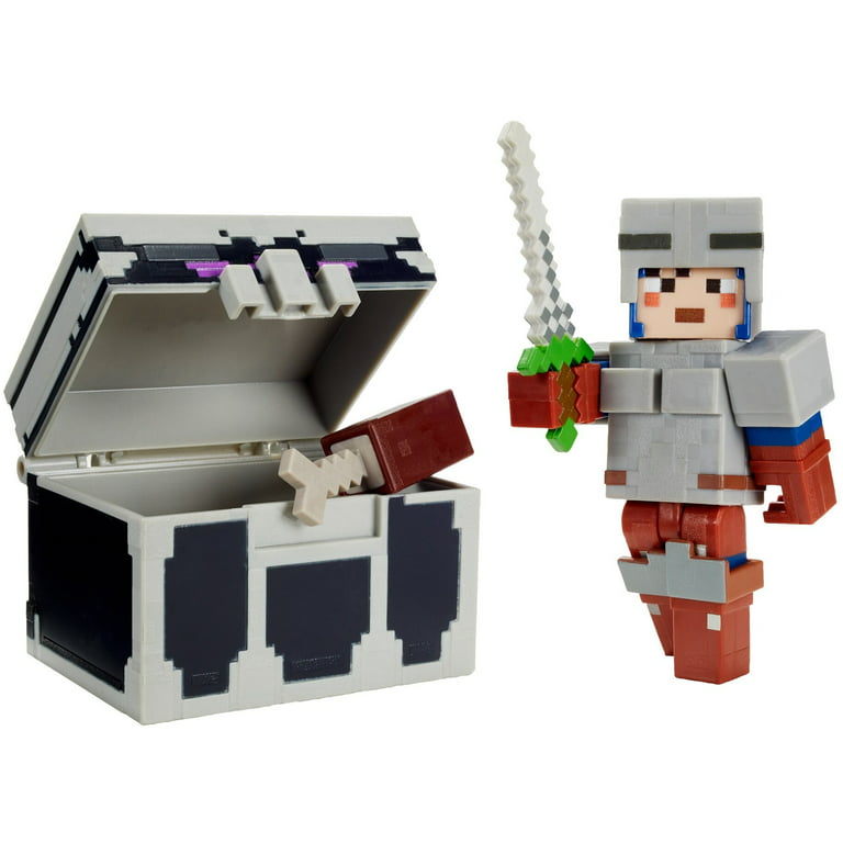 2020 Minecraft Dungeons Series 24 Minifigure Ender Chest Loose