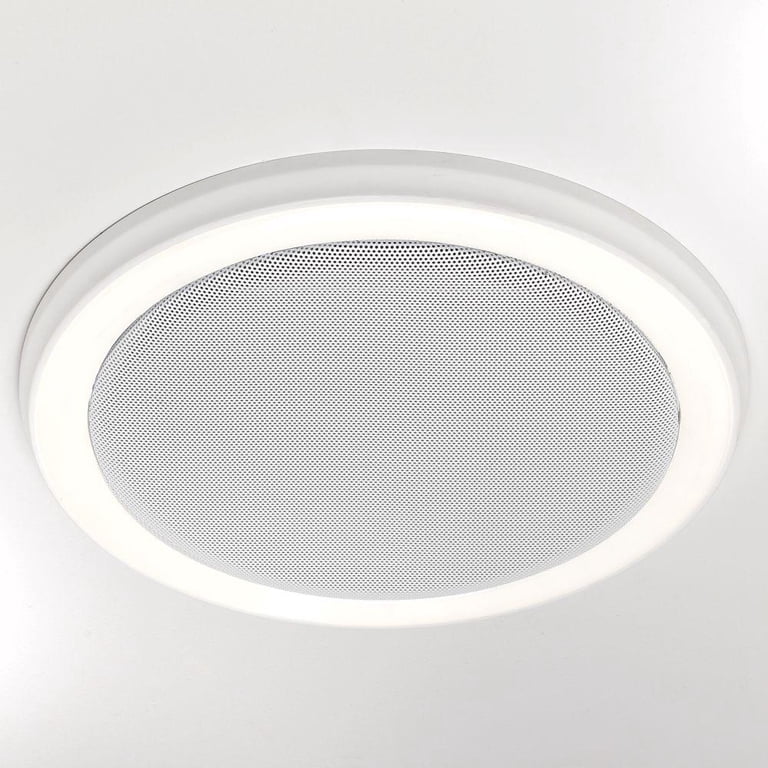 Refurbished Home Netwerks 7130-06-BT White Bathroom Bluetooth Speaker w/  Exhaust Fan - Walmart.com