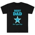 thumbnail image 4 of Best Dad Shirt Fathers Day Shirt Papa Shirt Star Best Dad Shirt Fathers Day Gifts, 4 of 8