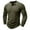 Green, variant on LUOGENLI Male T-shirts for Mens Mens Autumn and Winter Fashion Henley Shirts Long Sleeve Button Cotton T Shirt 4xl Mens T-shirts Graphic Tees St. Patrick's Day Blue M