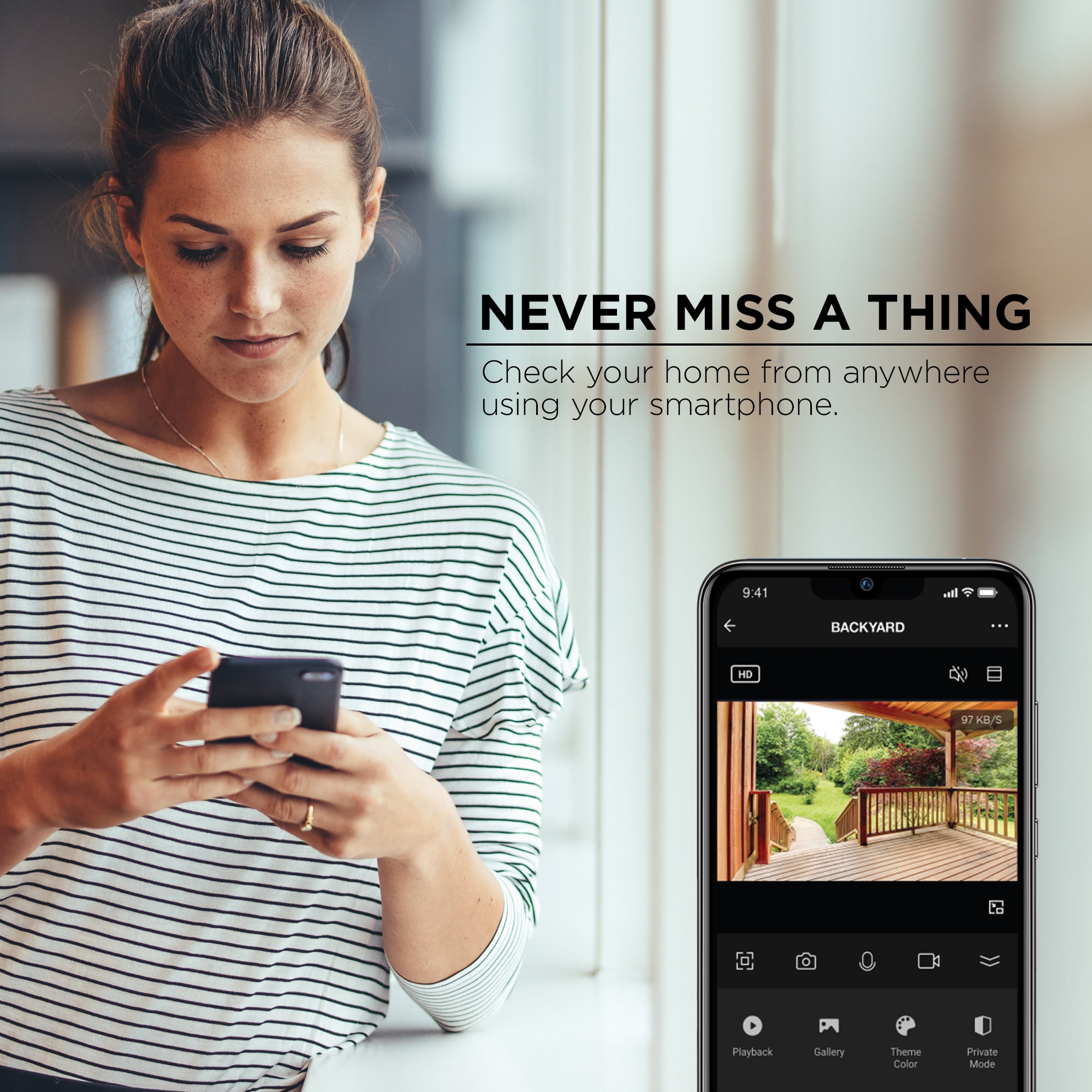 Merkury Smart Outdoor Camera 1080p Auto-Follow PTZ Liberia Ubuy