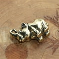 thumbnail image 7 of Hadanceo Rhino Sculpture Attractive Appearance Art Craft Rhino Sculpture Comfortable Touch Beauty for Gifts, 7 of 7