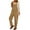 Khaki, variant on hoksml Women Corduroy Overalls, Casual Loose Sleeveless Strap 2025 Spring And Summer Solid Color Multi-pocket Bib Jumpsuit Trousers