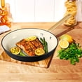 thumbnail image 4 of Beautiful 10-Inch Cast Enamel Fry Pan, Black Sesame by Drew Barrymore, 4 of 6