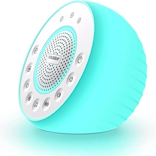 Snooz Go - Travel White Noise Sound Machine - Portable, Non-Looping White Noise, Pink Noise, and Fan Sounds Plus Bluetooth Speaker - Charcoal