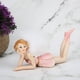 thumbnail image 5 of Adorno de escritorio estatua en miniatura de ángel linda escultura de hada de flores de belleza para bodas fiestas de cumpleaños ANGGREK Otros, 5 of 8