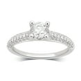 thumbnail image 2 of Arista 1.25 ct Round Diamond Fine Engagement Ring in 14K White Gold (G-H, SI1), 2 of 5