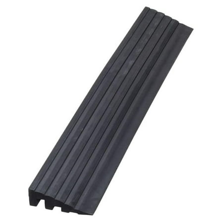 Rubber Threshold Ramp for Mobility Scooters, Power Chairs, and Wheelchairs - (1-3/4") Wide Wheelchair Runner, Portable Scooter Thresholds Ramps for Doorways, Door Ramp, Handicap Transition