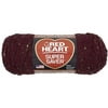 Red Heart Super Saver Claret Fleck Yarn, 1 Each