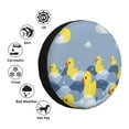 thumbnail image 4 of Cauagu ducklings swim on the sea waves Print Travel Luggage Cover,Travel Dust-proof Suitcase Cover Softside Suitcase Protector for 18-32inch,Not Included Suitcase-14 inch, 4 of 6
