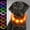 Orange, variant on Light Up Dog Collar,LED Flashing Dog Collar for Night Walking, Rechargeable Glow Collars for Puppy Small Medium and Large Dogs