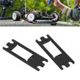 thumbnail image 1 of RC Servo Adapter Plate, High Strength Easy Installation Carbon Fiber Servo Adapter Plate Black Carbon Fiber  for RC Car, 1 of 7