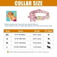 thumbnail image 2 of Dosaele Personalized Dog Collar with Floral Engraving - Adjustable Nylon Flower Buckle  Durable & Comfortable for Small  Medium & Large Dogs  Stylish Paw Print Design  Secure Fit  Dog Col, 2 of 7