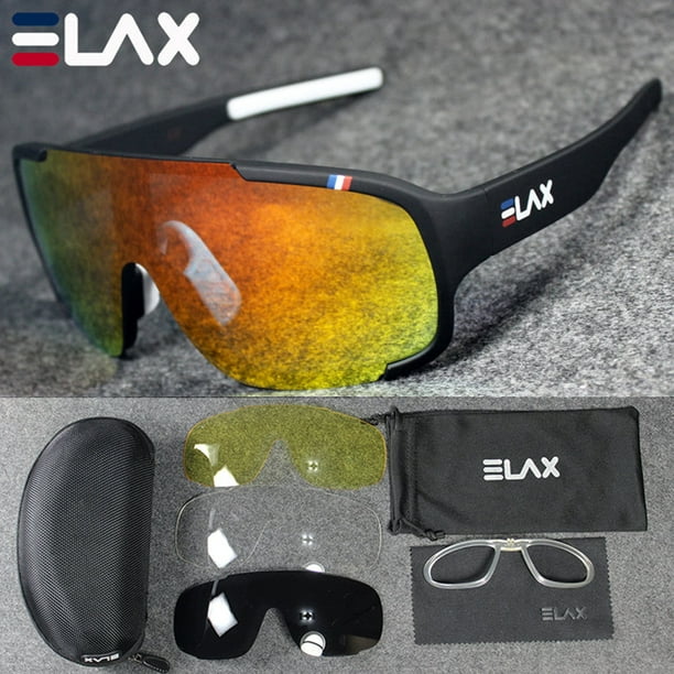 Sport Sunglasses with Replacement Lens Kit Outdoor Cycling Driving Glasses  Sun Goggles for Men Women 
