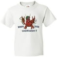 thumbnail image 3 of Inktastic WHO'S YOUR CRAWDADDY? Mardi Gras Crayfish Youth T-Shirt, 3 of 5